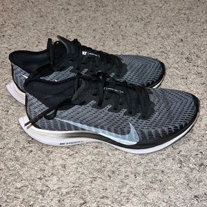 Black/Gray Nike tennis shoes